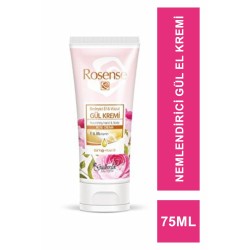 Rosense Nemlendirici Gül El Kremi Tüp 75 ml (S.K.T 12-2024)