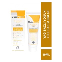 MadePantol Yağ Bazlı Yoğun Cilt Bakım Kremi 50 ml (S.K.T 12-2024)