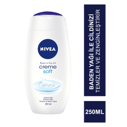 Nivea Creme Soft Vücut Şampuanı 250 ml