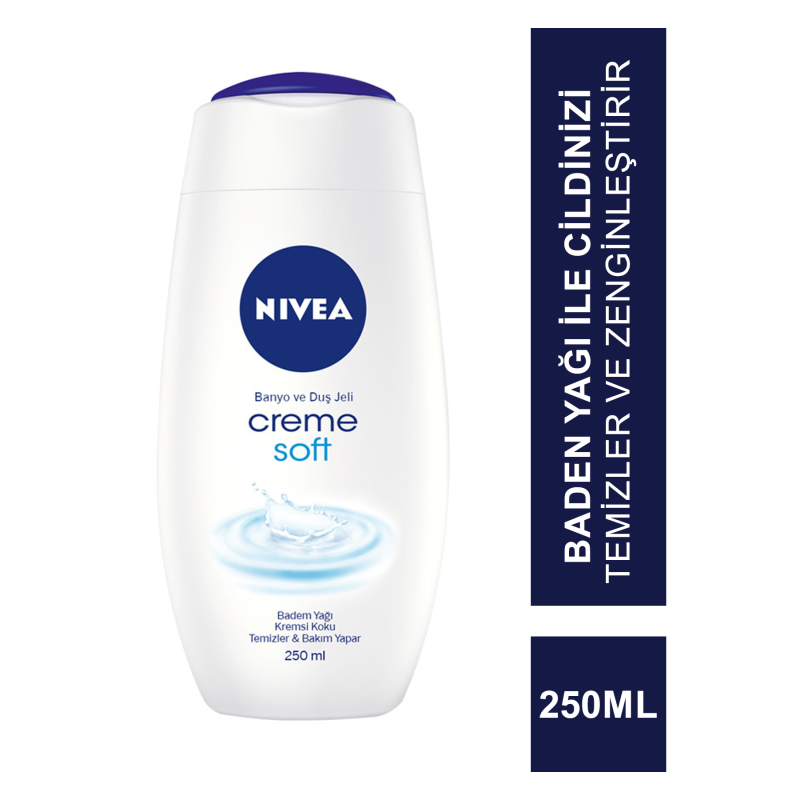 Nivea Creme Soft Vücut Şampuanı 250 ml Nivea Creme Soft Vücut Şampuanı 250 ml
