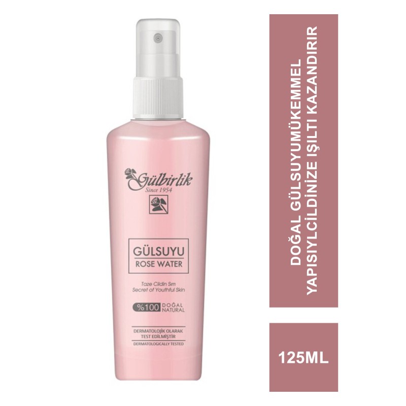 Rosense Gülbirlik  Doğal Gülsuyu Sprey 125 ml