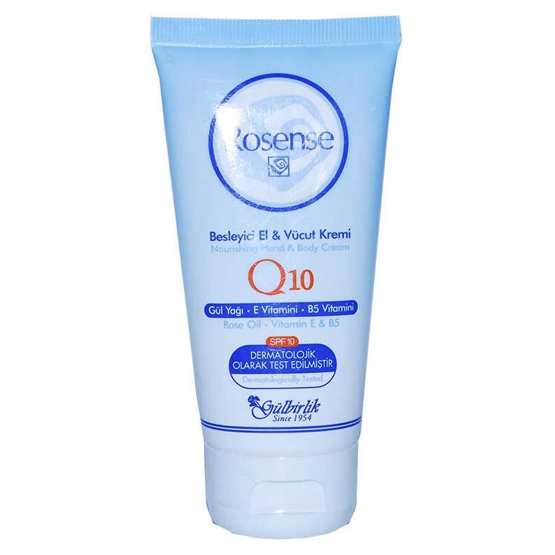 Rosense Q10 Nemlendirici El Kremi Tüp 75 ml Rosense Q10 Nemlendirici El Kremi Tüp 75 ml