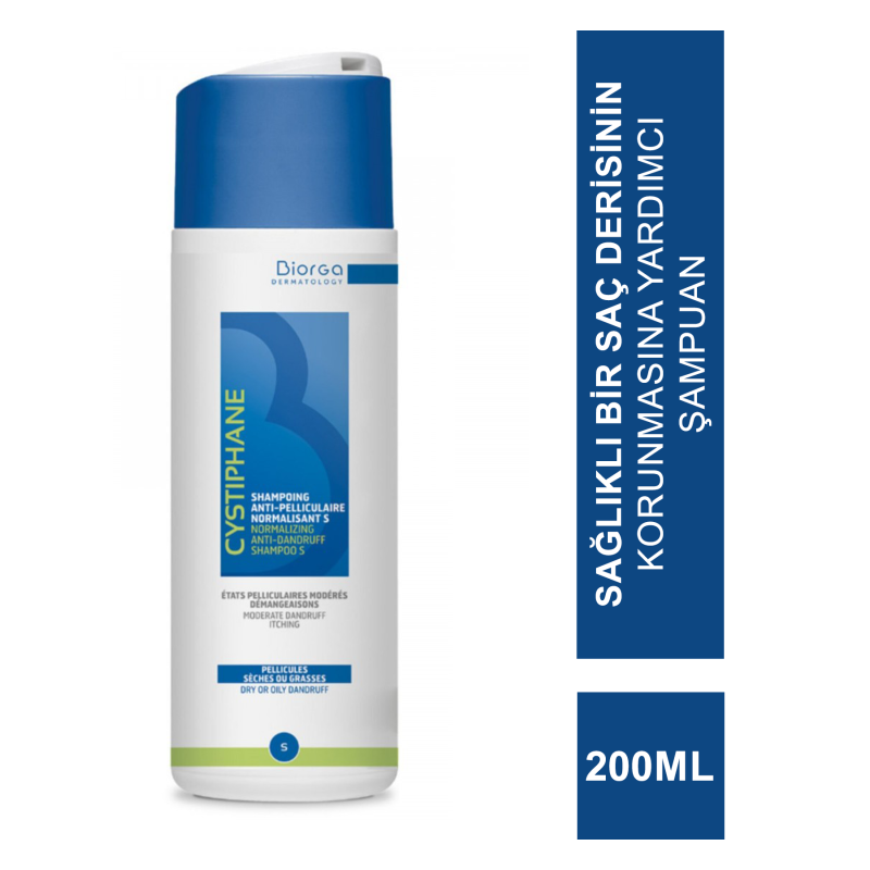Biorga Cystiphane Intensive Anti-Dandruff Shampoo DS 200 ml