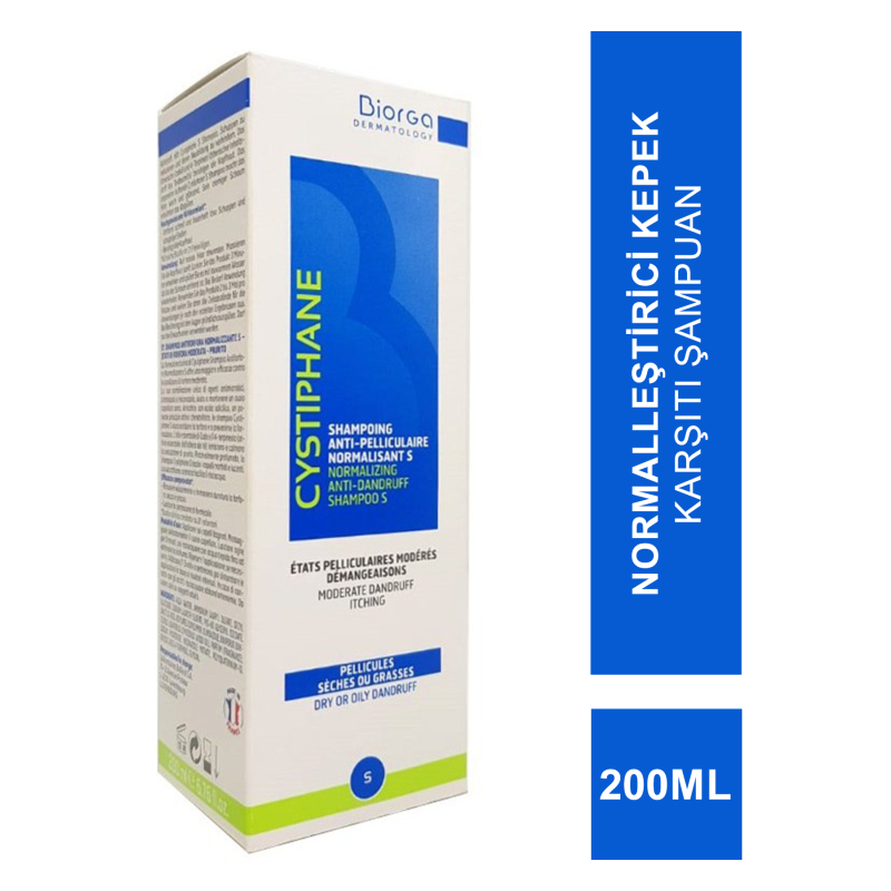 Biorga Cystiphane Normalizing Anti-Dandruff Shampoo S 200 ml