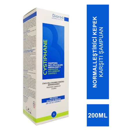 Biorga Cystiphane Normalizing Anti-Dandruff Shampoo S 200 ml