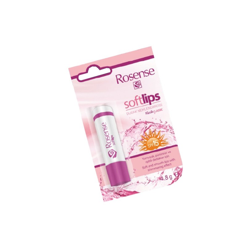 Rosense Soft Lips Dudak Nemlendiricisi 4,8 gr.