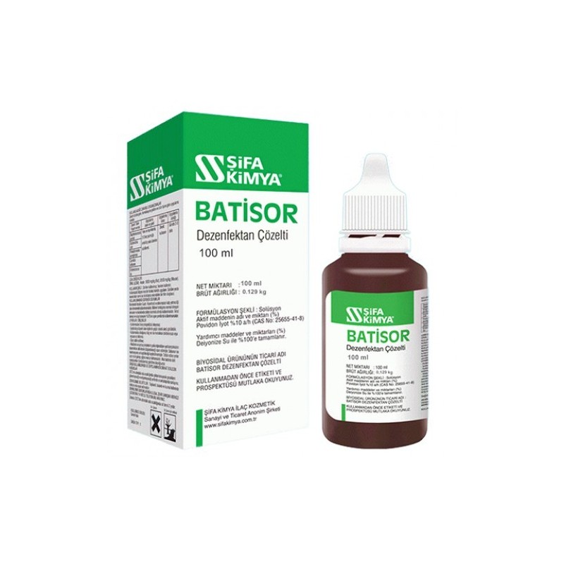 Batisor Dezenfektan Çözelti 100 ml