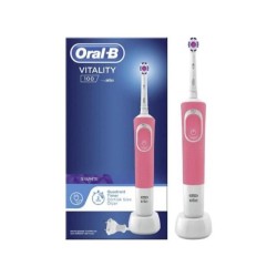 Oral-B D100 3D White Pembe Vitality Şarjlı Diş Fırçası