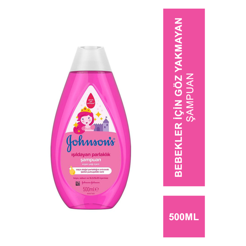 Johnsons Baby Şampuan Işıldayan Parlaklık 500ml