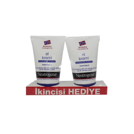 Neutrogena Parfümlü El Kremi 50 ml +50 ml İkincisi Hediye