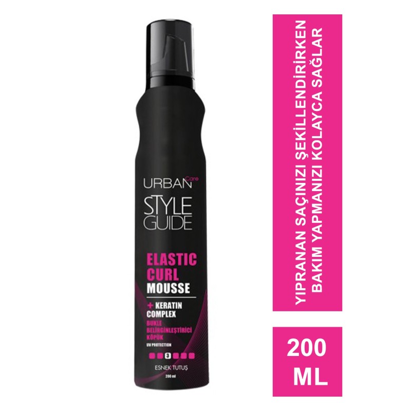 Urban Care Style Guide Elastic Curl Bukle Belirginleştirici Köpük 200 ml