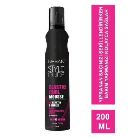 Urban Care Style Guide Elastic Curl Bukle Belirginleştirici Köpük 200 ml