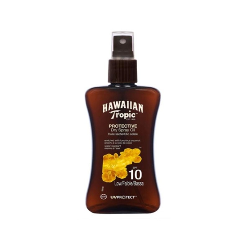 Hawaiian Tropic Protective Dry Oil Spray Spf10 200 ml Hawaiian Tropic Protective Dry Oil Spray Spf10 200 ml