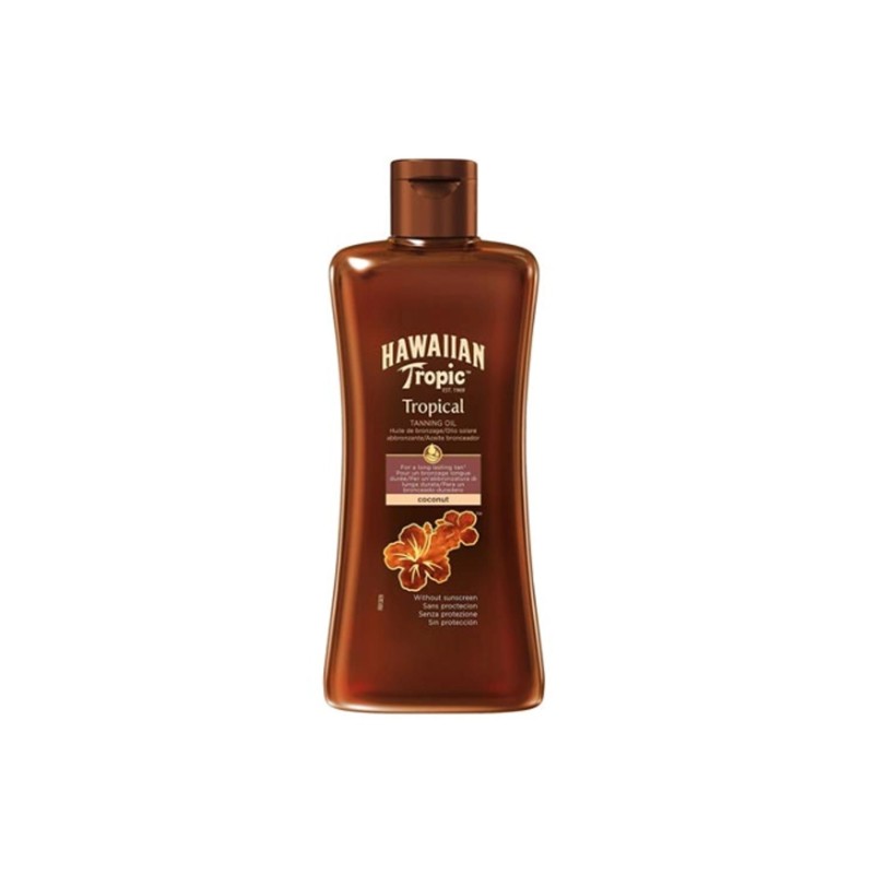 Hawaiian Tropic Coconut Koruma Faktörsüz Bronzlaştırıcı Güneş Yağı 200ml Hawaiian Tropic Coconut Koruma Faktörsüz Bronzlaştırıcı Güneş Yağı 200ml