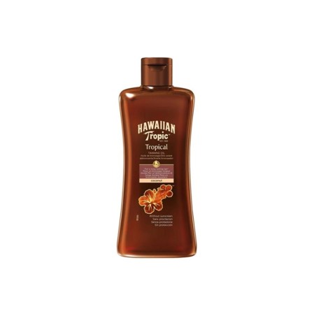 Hawaiian Tropic Coconut Koruma Faktörsüz Bronzlaştırıcı Güneş Yağı 200ml