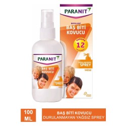 Paranit Baş Biti Kovucu Durulanmayan Yağsız Sprey 100 ml