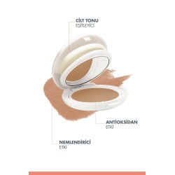 Avene Spf 50 Compact Teinte Sable Beige 10 g - Açık Renkli Güneş Koruyucu Fondöten