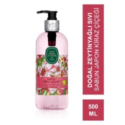 Eyüp Sabri Tuncer Doğal Zeytinyağlı Sıvı Sabun Japon Kiraz Çiçeği 500 ml