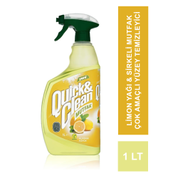 Eyüp Sabri Tuncer Quıck & Clean Limon Yağı & Sirkeli Mutfak Çok Amaçlı Yüzey Temizleyici - 1lt