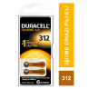 Duracell Activair İşitme Cihazı Pili 6'lı No: 312