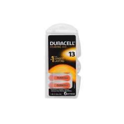 Duracell Activair İşitme Cihazı Pili 6'lı No: 13