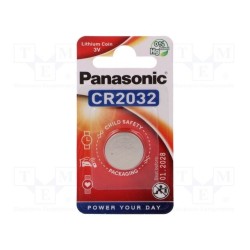 Panasonic CR2032 Lithium Coin 3V Pil