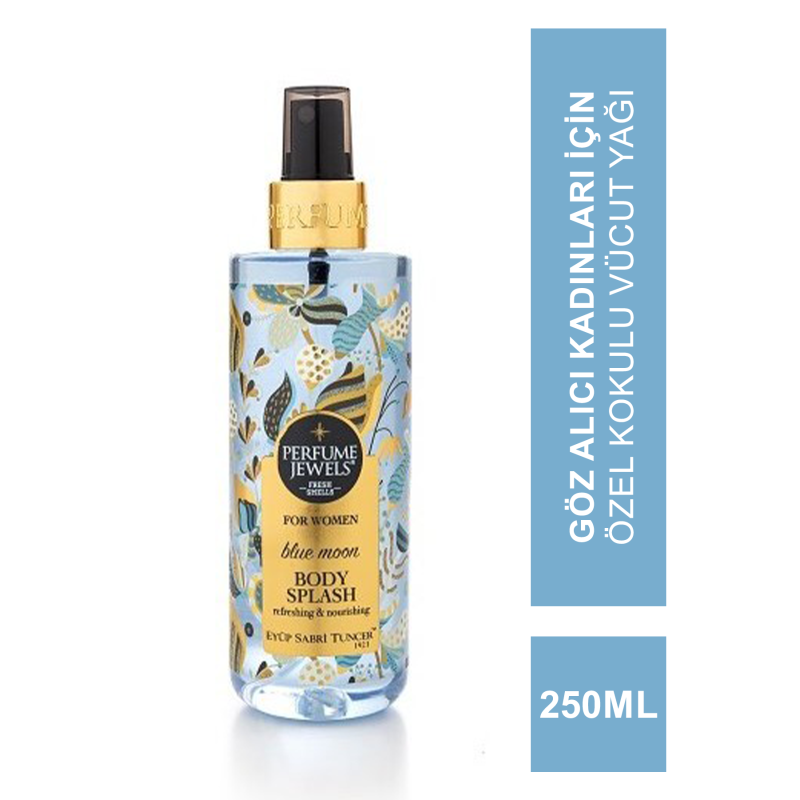 Eyüp Sabri Tuncer Perfume Jewels Vücut Spreyi Blue Moon 250 ml Eyüp Sabri Tuncer Perfume Jewels Vücut Spreyi Blue Moon 250 ml