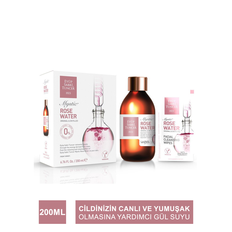 Eyüp Sabri Tuncer Mistik Gül Suyu 200 ml - Cam Şişe