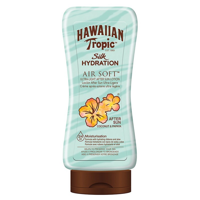 Hawaiian Tropic Silk Hydration Ultra Light Güneş Sonrası Nemlendirici Ferahlatıcı Losyon 180 ml Hawaiian Tropic Silk Hydration Ultra Light Güneş Sonrası Nemlendirici Ferahlatıcı Losyon 180 ml