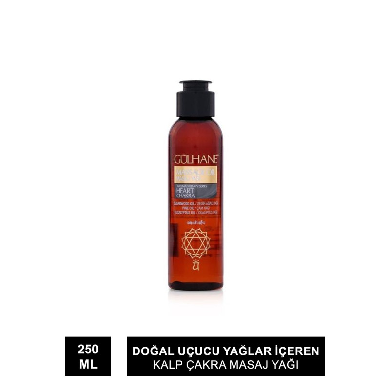 Gülhane Kalp Çakra Masaj Yağı 250 ML Gülhane Kalp Çakra Masaj Yağı 250 ML