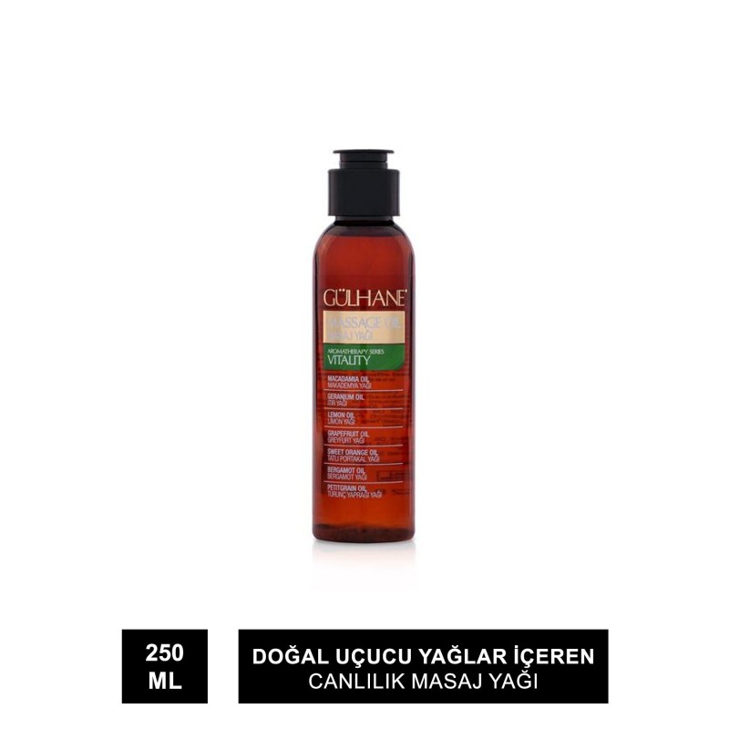 Gülhane Canlılık Masaj Yağı 250 ML Gülhane Canlılık Masaj Yağı 250 ML