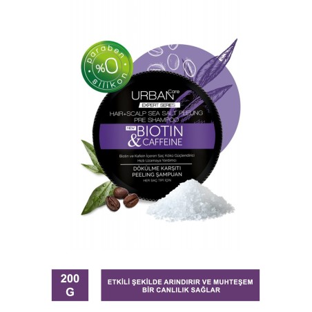 Urban Care Expert Series Biotin & Caffeine Dökülme Karşıtı Peeling Şampuan 200g
