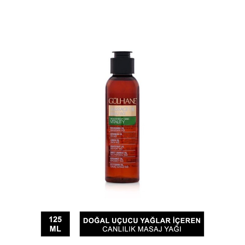 Gülhane Canlılık Masaj Yağı 125 ML Gülhane Canlılık Masaj Yağı 125 ML