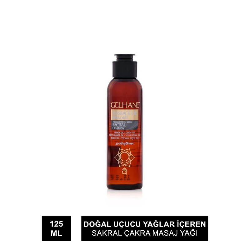Gülhane Sakral Çakra Masaj Yağı 125 ML Gülhane Sakral Çakra Masaj Yağı 125 ML