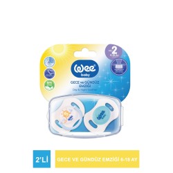 Wee Baby  Gece ve Gündüz Emziği 2'li 6-18 Ay ( 153 )