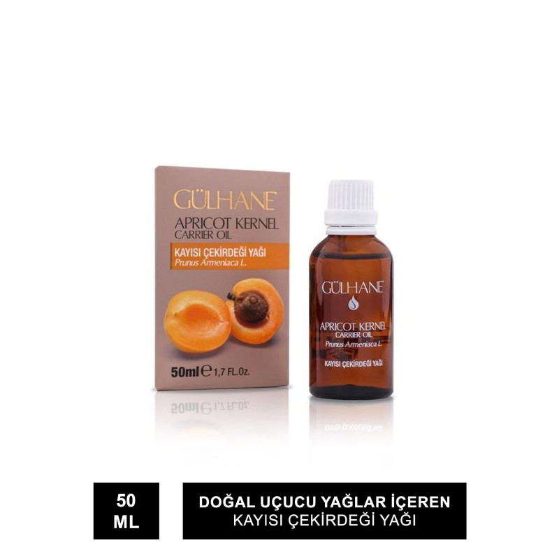 Gülhane Kayısı Çekirdeği Yağı 50 ML Gülhane Kayısı Çekirdeği Yağı 50 ML