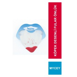 Mycey Diş Kaşıyıcılı Fular Önlük - Köpek Aşkı