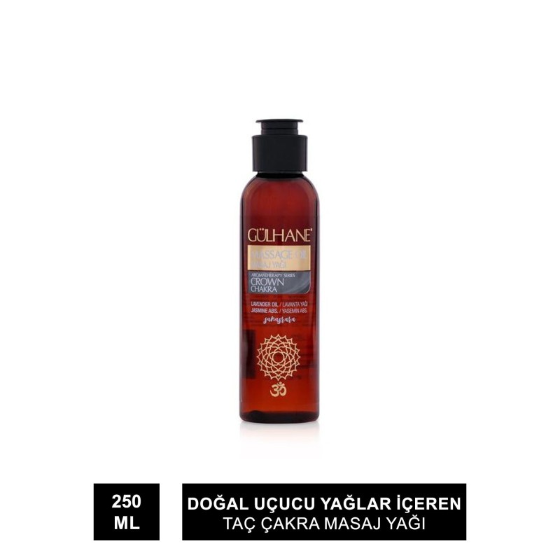 Gülhane Taç Çakra Masaj Yağı 250 ML Gülhane Taç Çakra Masaj Yağı 250 ML