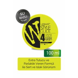 Urban Care Style Guide Aqua Wax ( 4 ) Islak & Sert 100 ml