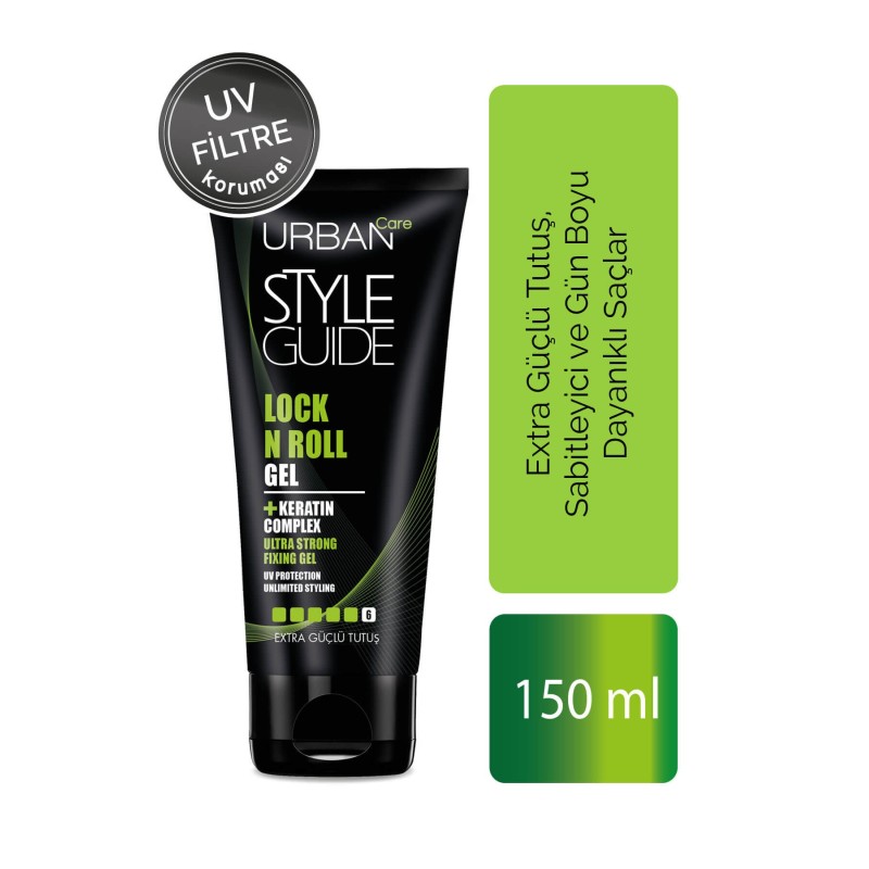 Urban Care Lock N Roll Gel Ekstra Güçlü Tutuş Jöle 150 ml