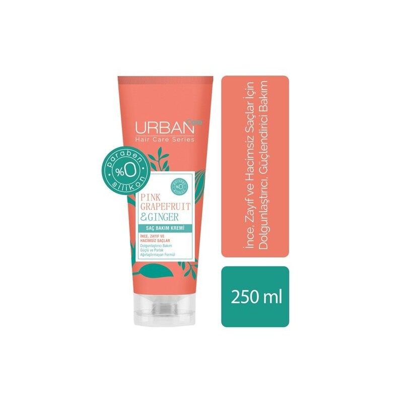 Urban Care Pink Grapefruıt & Ginger Saç Bakım Kremi 250 ml
