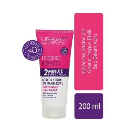 Urban Care Intense Keratin Günlük Yoğun Saç Bakım Kürü 200 ml