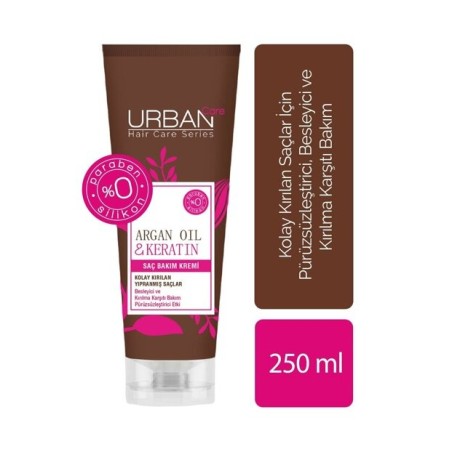 Urban Care Argan Oil & Keratin Saç Bakım Kremi 250 ml