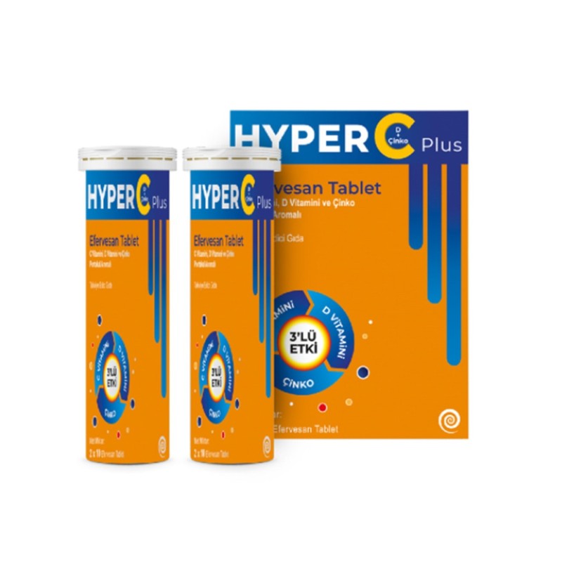 Hyper C Plus Efervesan 2x10 Tablet
