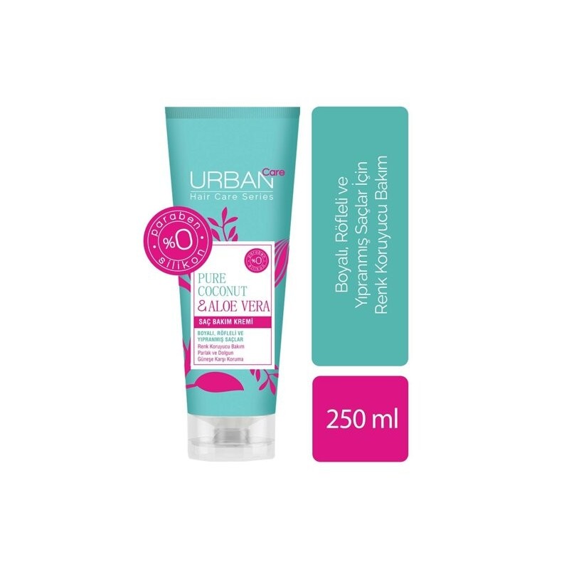 Urban Care Pure Coconut & Aloe Vera Saç Bakım Kremi 250 ml