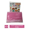 Minion Maske 3 Katlı Çocuk 10lu Pembe