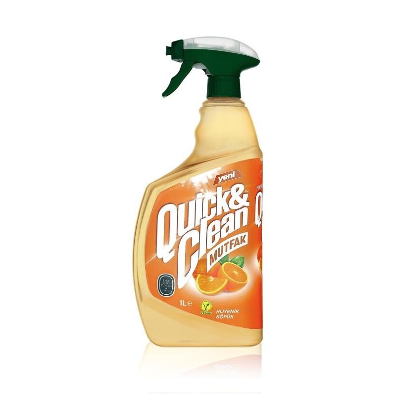Eyüp Sabri Tuncer Quick & Clean Portakal Yağı & Sirkeli Mutfak Çok Amaçlı Yüzey Temizleyici 1lt Eyüp Sabri Tuncer Quick & Clean Portakal Yağı & Sirkeli Mutfak Çok Amaçlı Yüzey Temizleyici 1lt