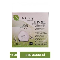 MINION DR.CRAZY Maske FFP2 N95 10'LU Box
