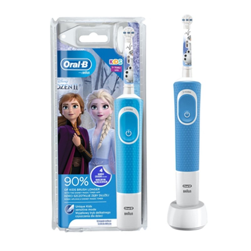 Oral-B D100 Frozen Özel Seri Çocuklar İçin Şarj Edilebilir Diş Fırçası
