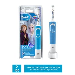 Oral-B D100 Frozen Özel Seri Çocuklar İçin Şarj Edilebilir Diş Fırçası
